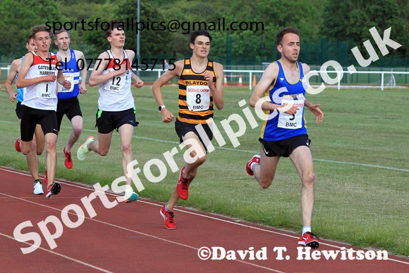 The 1500 metres, 2022 BMC Chester le Street. Photo: David T. Hewitson/Sports for All Pics